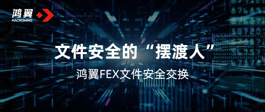 文件安全的“擺渡人” —— 鴻翼FEX文件安全交換
